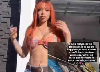 “Que reviente la troca”: Yeri Mua apoya a damnificados por inundaciones