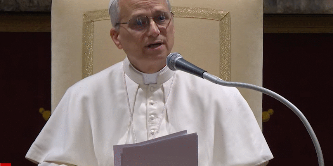 León XIV dice que el derecho a la libertad religiosa es vital para cualquier sociedad justa