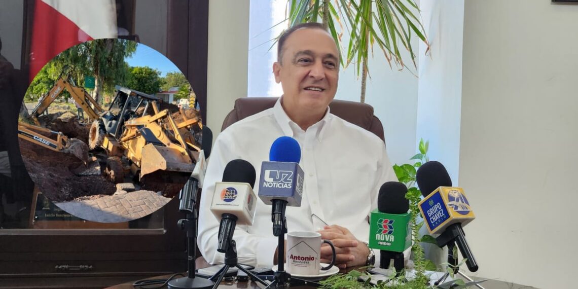 Percance de maquinaria en socavón no retrasará trabajos de reparación: Antonio Menéndez – NR | NOTICIAS