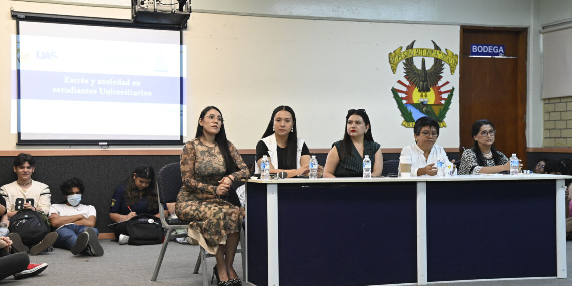 En el marco del 46 aniversario de la Facultad de Psicología de la UAS, reflexionan sobre la ansiedad y el estrés en los entornos escolares