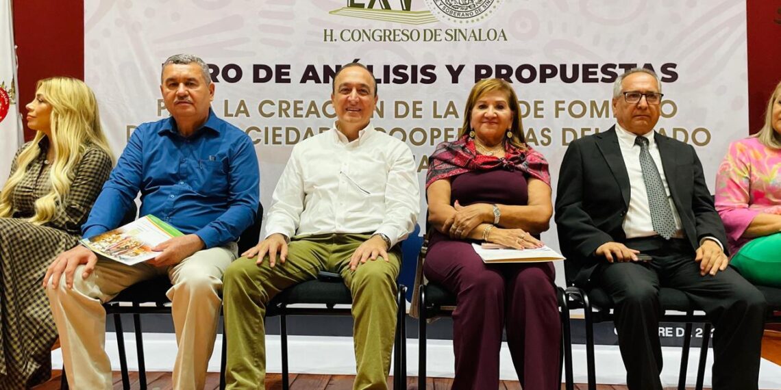 Ahome sede del Foro de Análisis y Propuestas para la Ley de Fomento de las Sociedades Cooperativas en Sinaloa