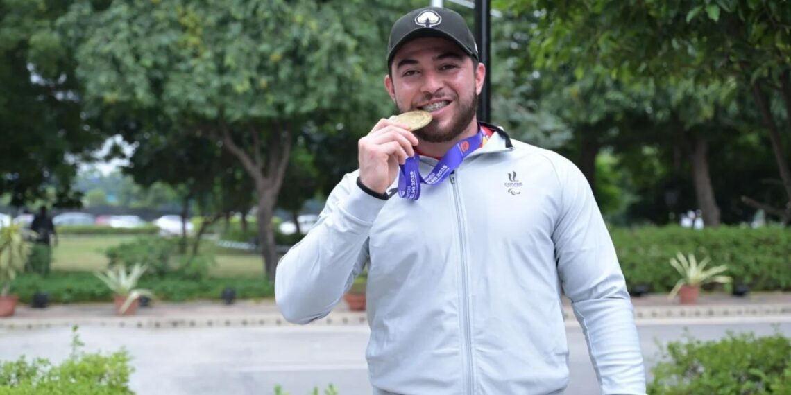 Luis Carlos López, oro mundial para Sinaloa en Paratletismo