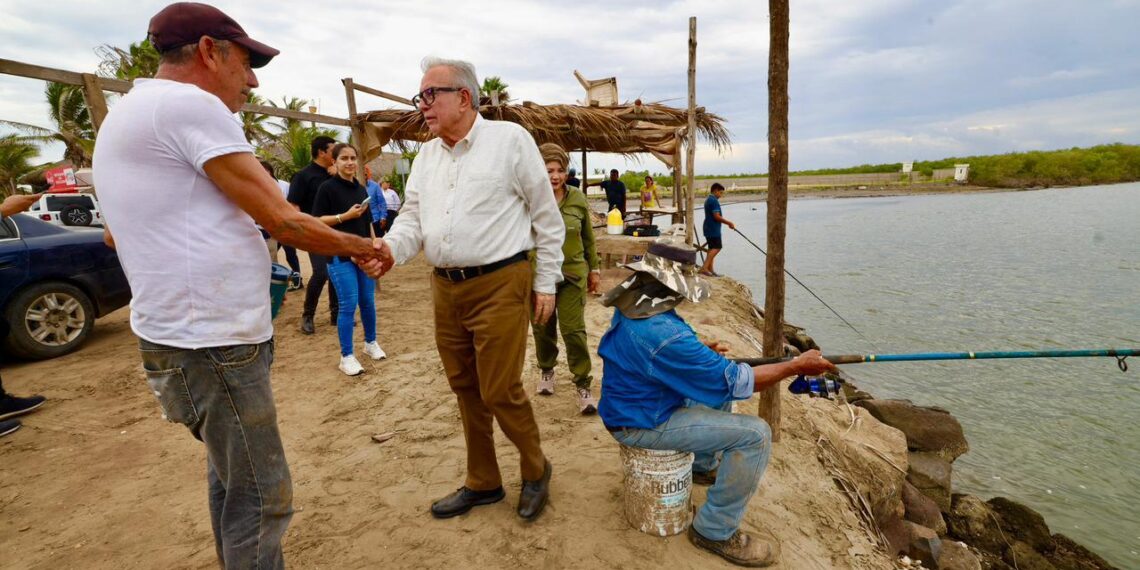 Supervisa Gobernador Rocha avances de construcción del puente Bellavista-Boca del Río-Las Glorias