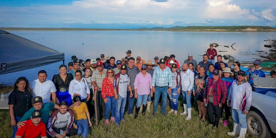 ¡El Fuerte es pesca!: Realizan repoblamiento de 700 mil alevines en la presa Josefa Ortiz de Domínguez