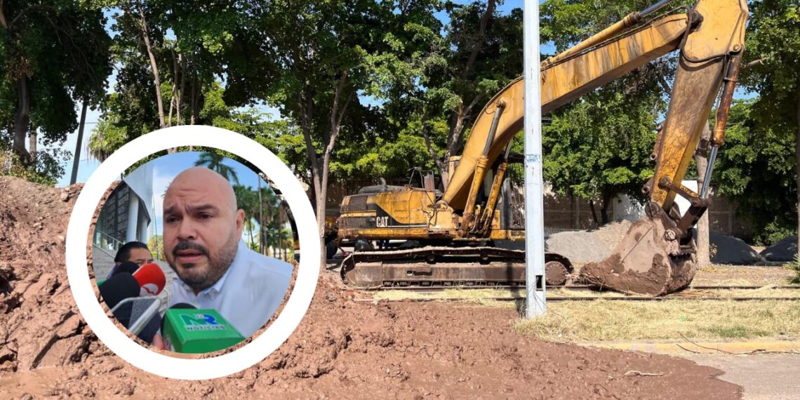 Trabajan en el socavón del bulevar Centenario: ¿cuándo se reabrirá la circulación?  – NR | NOTICIAS