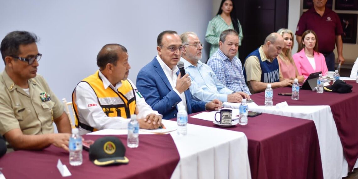 Protección Civil Ahome se declara en sesión permanente para actuar ante presencia de la tormenta Raymond