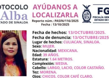 Fiscalía solicita apoyo ciudadano para localizar a Lizbeth Wendoly Bojorquez Castro – NR | NOTICIAS