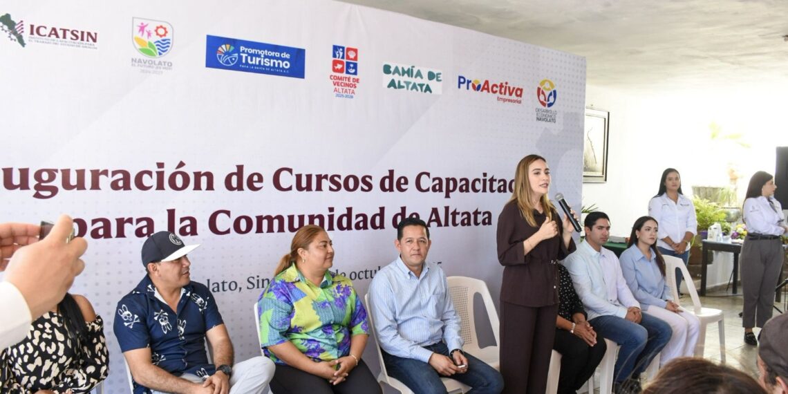 ICATSIN inicia programa de capacitación integral en Altata