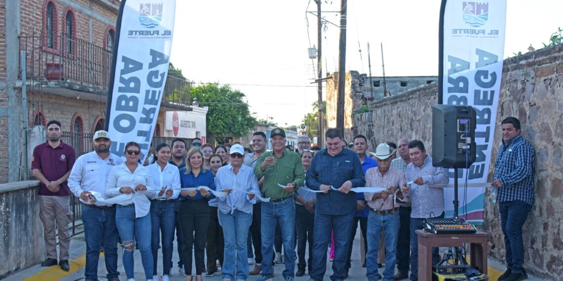 Alcalde Gildardo Leyva entrega cuatro importantes obras en beneficio de la ciudadanía fortense