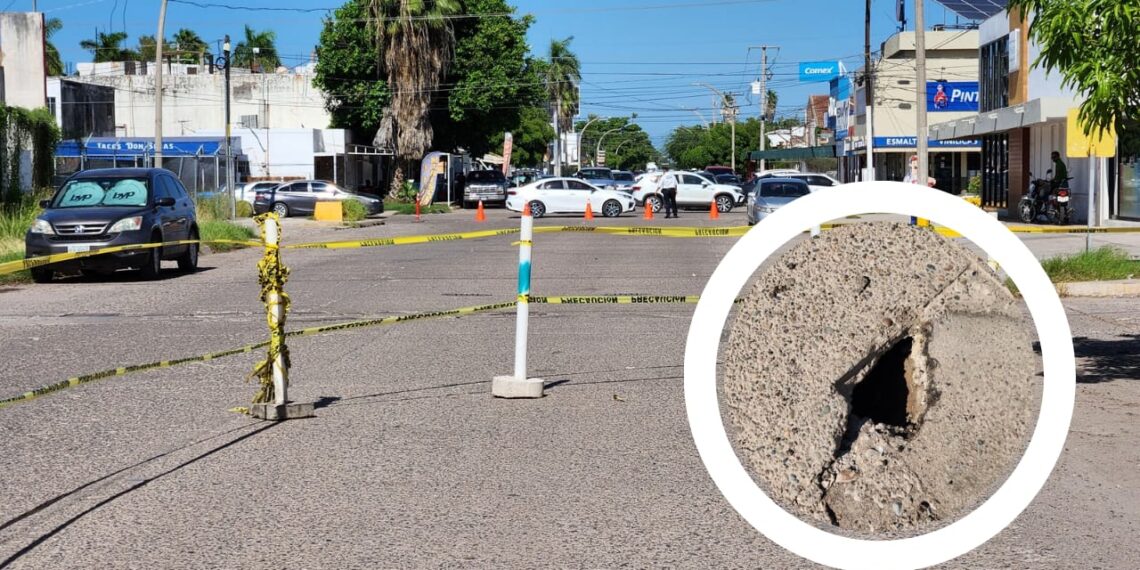 ¡Precaución! Detectan socavón en avenida Santos Degollado; reparaciones iniciarán mañana  – NR | NOTICIAS