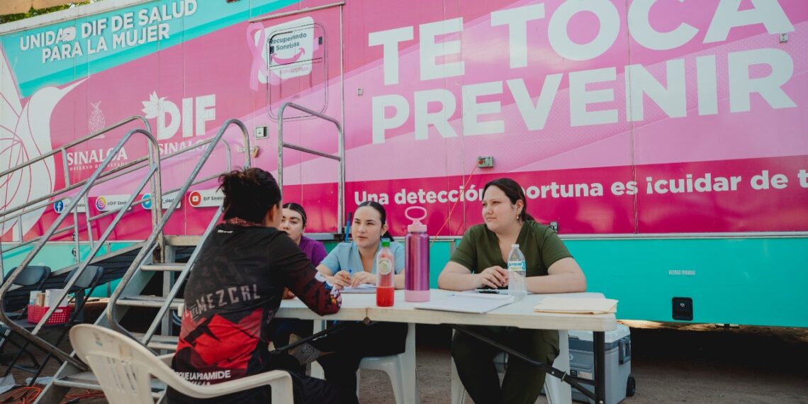 Del 15 al 24 de Octubre, la unidad de salud para la mujer de DIF Sinaloa otorgará servicios gratuitos en el Estado