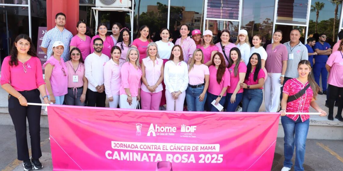 Marcha Rosa 2025 promueve la detección temprana y la esperanza en la lucha contra el cáncer de mama