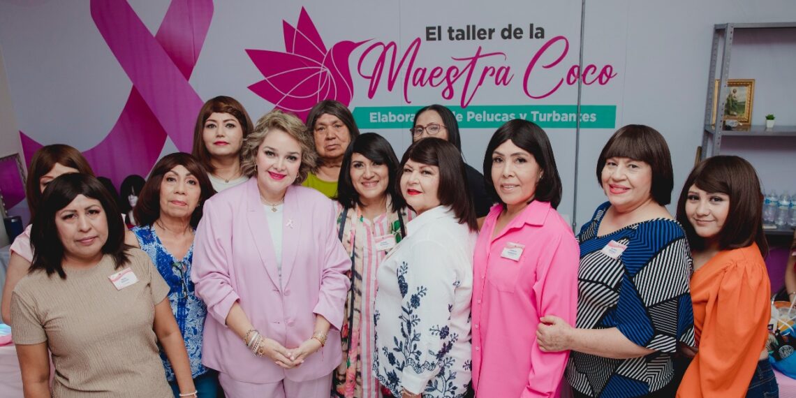 ¡No están solas, siempre estaremos para ustedes! en un emotivo acto, Eneida Rocha Ruíz entregó pelucas oncológicas y prótesis de mama a mujeres en tratamiento de cáncer