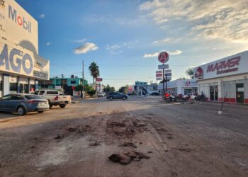 Reparan socavón en Santos Degollado; continúan trabajos de reparación en drenajes colapsados: Antonio Menéndez – NR | NOTICIAS