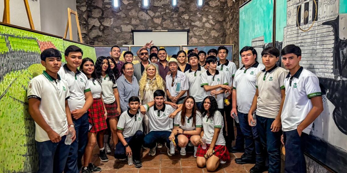 Inauguración de la Exposición de Pintura “Pirámides de México” en el Museo El Fuerte-Mirador