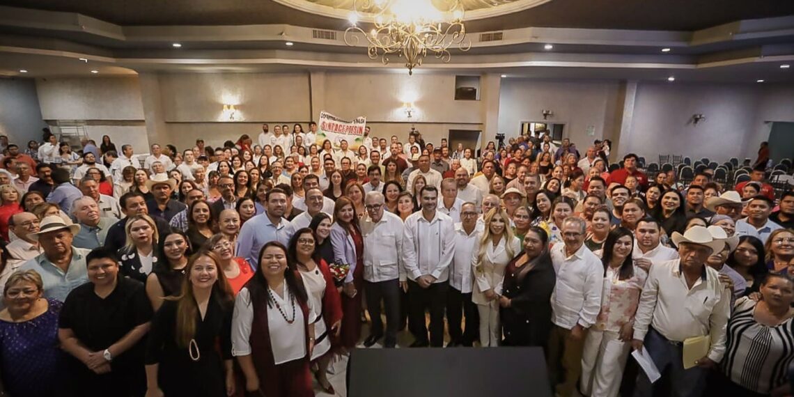 Gobernador Rocha agradece a las y los diputados por empujar fuerte la transformación desde el norte de Sinaloa