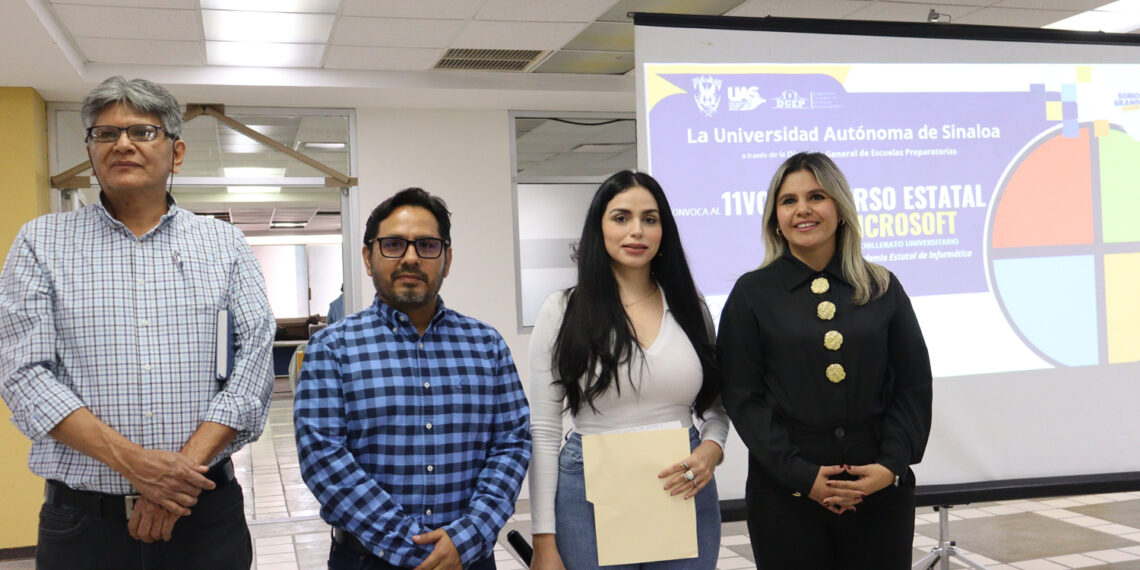 Realiza la UAS de manera simultánea el 11vo. Concurso Estatal de Microsoft del Bachillerato Universitario 2025, con la participación de 123 jóvenes talentos