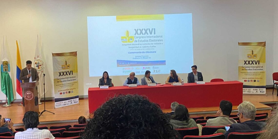 Participa investigador de la UAS en el XXXVI Congreso Internacional de la Sociedad Mexicana de Estudios Electorales, en la Universidad de Medellín