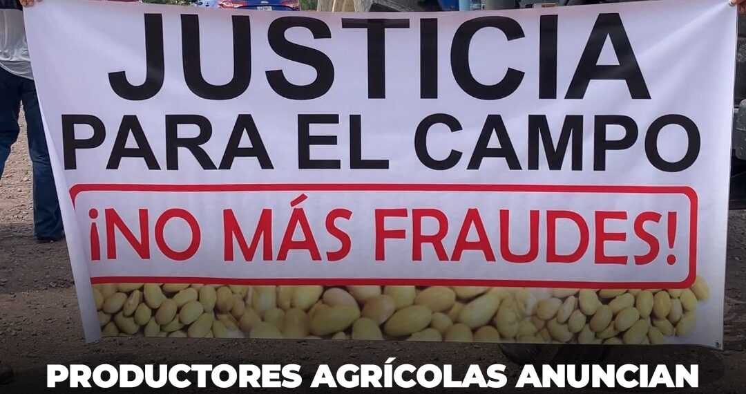 Productores agrícolas anuncian paro nacional para el 24 de noviembre tras ruptura con diputados.