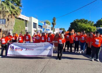 Con Marcha Naranja buscan visibilizar y frenar la violencia contra las mujeres en Ahome.