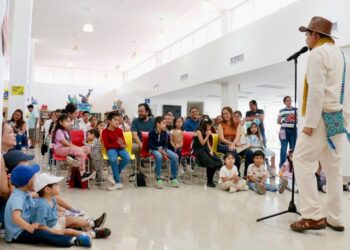 Con programa infantil inician actividades de la 24ª Feria del Libro Los Mochis 2025