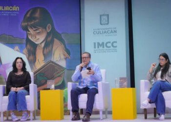 Presentan el libro “Pablo Neruda en Sinaloa” en la Feria Internacional del Libro Culiacán 2025.