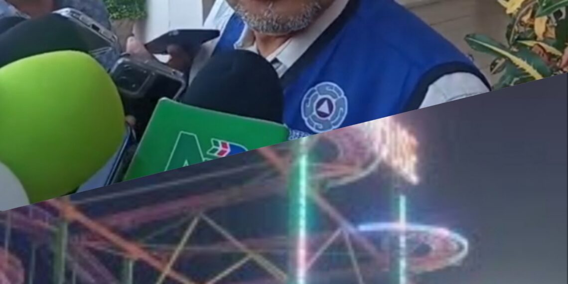 Protección Civil descarta riesgo para personas tras detención de juego mecánico en La Feria Canaco de Los Mochis