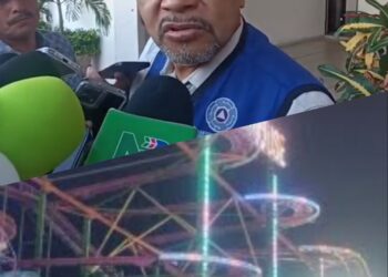 Protección Civil descarta riesgo para personas tras detención de juego mecánico en La Feria Canaco de Los Mochis