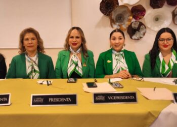 Dulce Ruiz seguirá impulsando y fortaleciendo el trabajo de las mujeres empresarias frente AMMJE Los Mochis durante el periodo 2025-2027