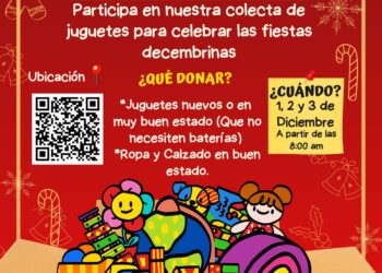 Estudiantes de la Facultad de Ciencias de la Educación invitan a participar en el Juguetón FACE “Un juguete, muchas sonrisas”, del 1 al 3 de diciembre