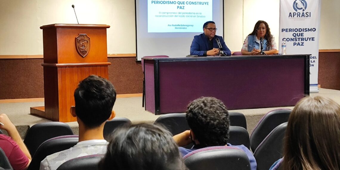 La Facultad de Filosofía y Letras de la UAS inicia su ciclo de conferencias con una reflexión sobre el periodismo de paz