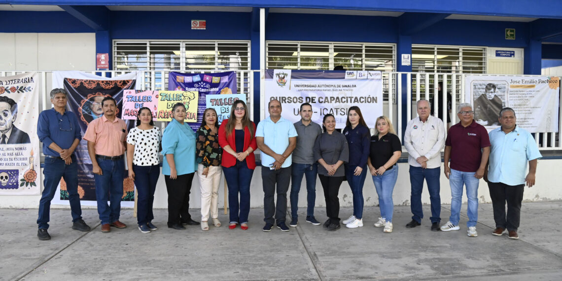 ¡Sinergia y colaboración! Comienza el ICATSIN cursos de repostería, uñas acrílicas y maquillaje básico a estudiantes y comunidad aledaña de la Preparatoria Rafael Buelna