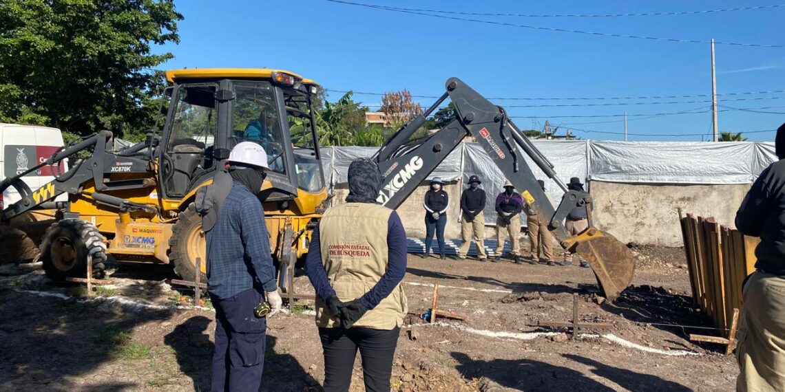 Reinician trabajos de recuperación humanitaria en el panteón “21 de marzo”