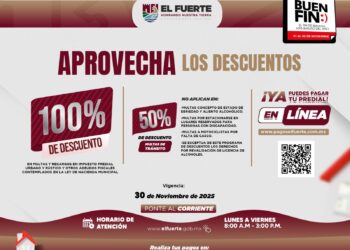 Gobierno de El Fuerte ofrece descuentos del Buen Fin