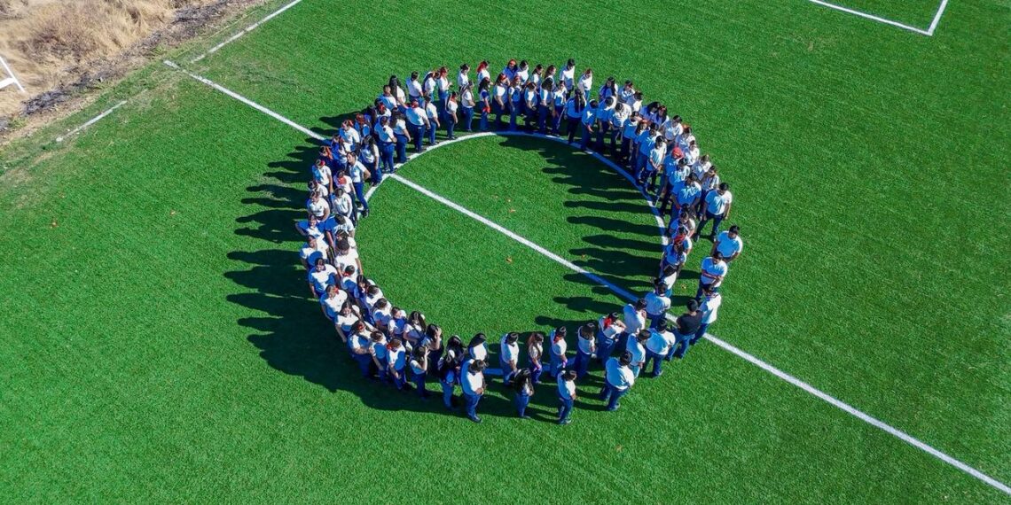 Mosaico por la Paz y contra las adicciones. IMJUVE reúne a casi un millón de jóvenes en México