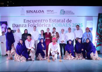 Tradición que late en la juventud: COBAES realiza su Encuentro Estatal de Danza Folclórica 2025