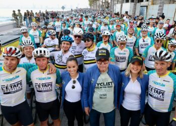 Gobernador Rocha encabeza banderazo de la carrera L´Etape Mazatlán by Tour de France 2025