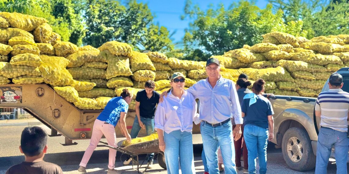 Entrega solidaria llega a Hornillos, San Pedro y comunidades vecinas