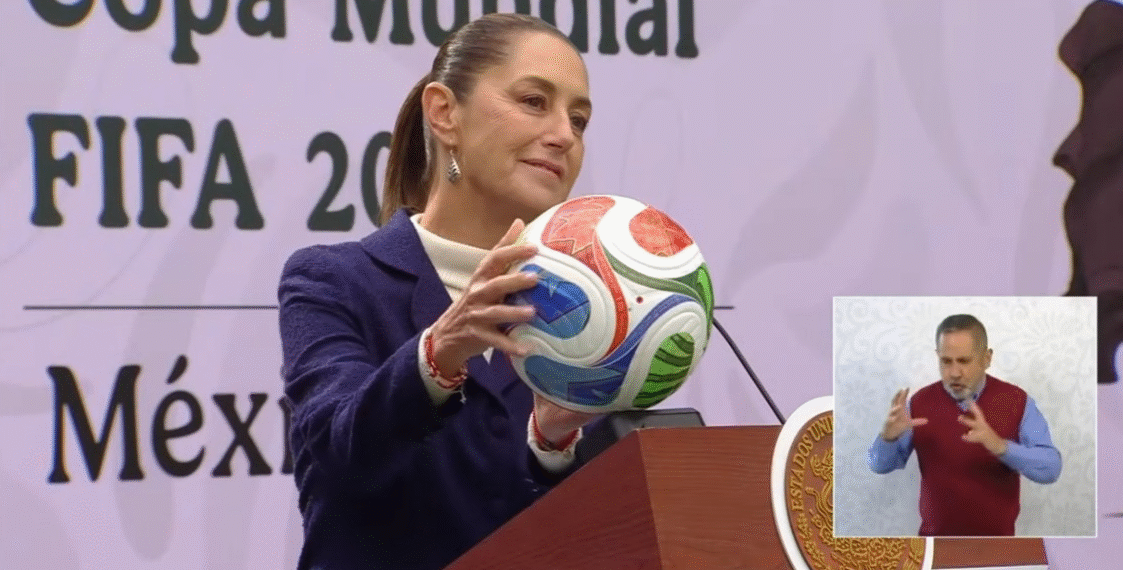 Vendrán 5.5 millones de visitantes a México por Mundial 2026, destaca Sheinbaum