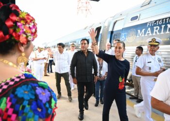 Línea K del Tren Interoceánico: Presidenta Claudia Sheinbaum inaugura estaciones Tonalá y Arriaga en Chiapas