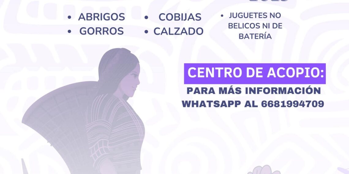 Sororas Sinaloa convoca a la comunidad: “Abriga una infancia 2025”