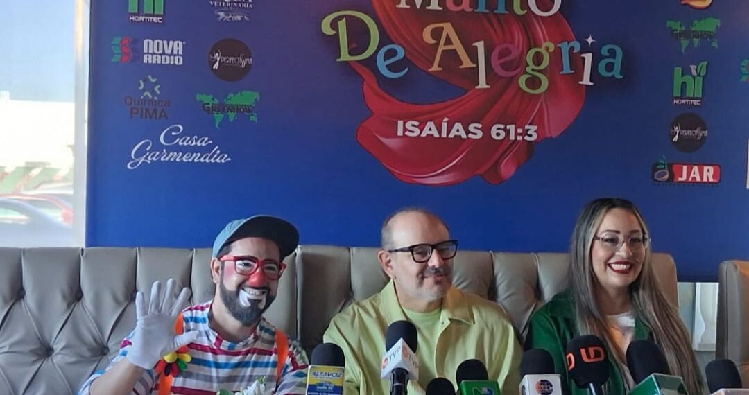 Listo el desfile navideño “Jesús es la Onda” con el eslogan Manto de Alegría 2025