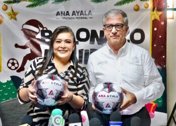 Ana Ayala impulsa “Balonazo Navideño”; entregarán 3 mil balones a partir del 17 de diciembre a niñas y niños del municipio de Ahome