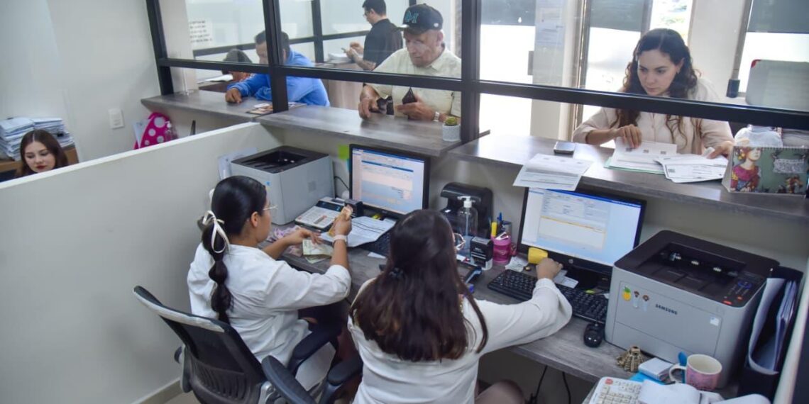Cajas de Tesorería operan de lunes a sábado y mantienen atención normal durante los días decembrinos.