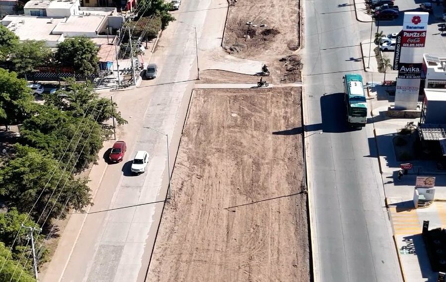 Búlevar Centenario queda totalmente habilitado y avanzan acciones para mejorar el tránsito en Los Mochis.