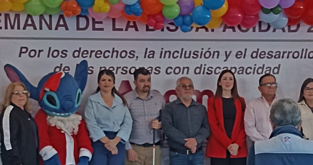 Ahome realiza marcha y festival por la inclusión en la Semana de la Discapacidad 2025.