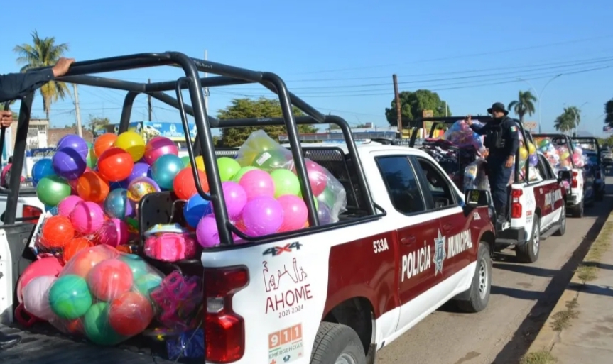 SSPyPC de Ahome invita a donar juguetes para el “Policlaus” 2025