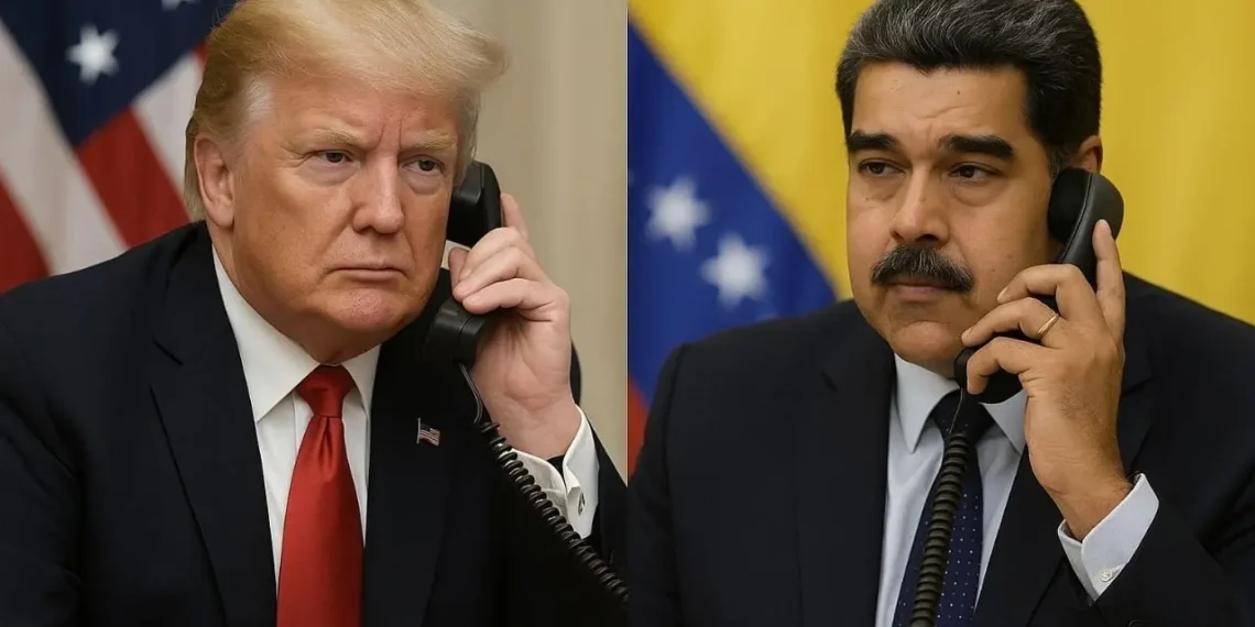 Trump confirma que habló con Nicolás Maduro