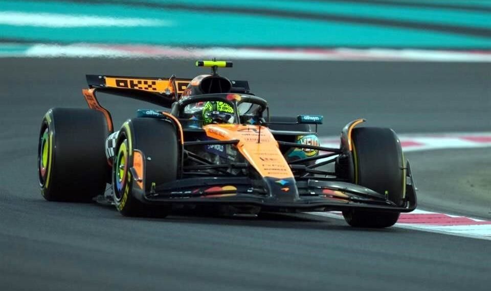 F1: Norris domina práctica 2 del GP de Abi Dhabi