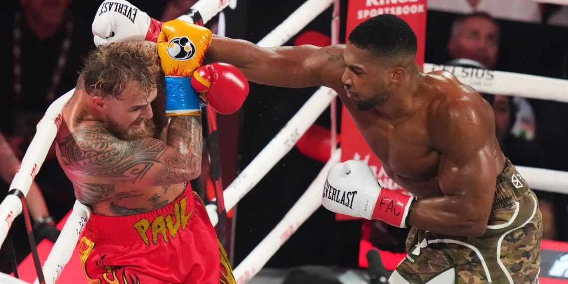 La pelea entre el youtuber Jake Paul y Anthony Joshua tuvo una audiencia global en Netflix de 33 millones, ocho menos que ‘Canelo’-Crawford